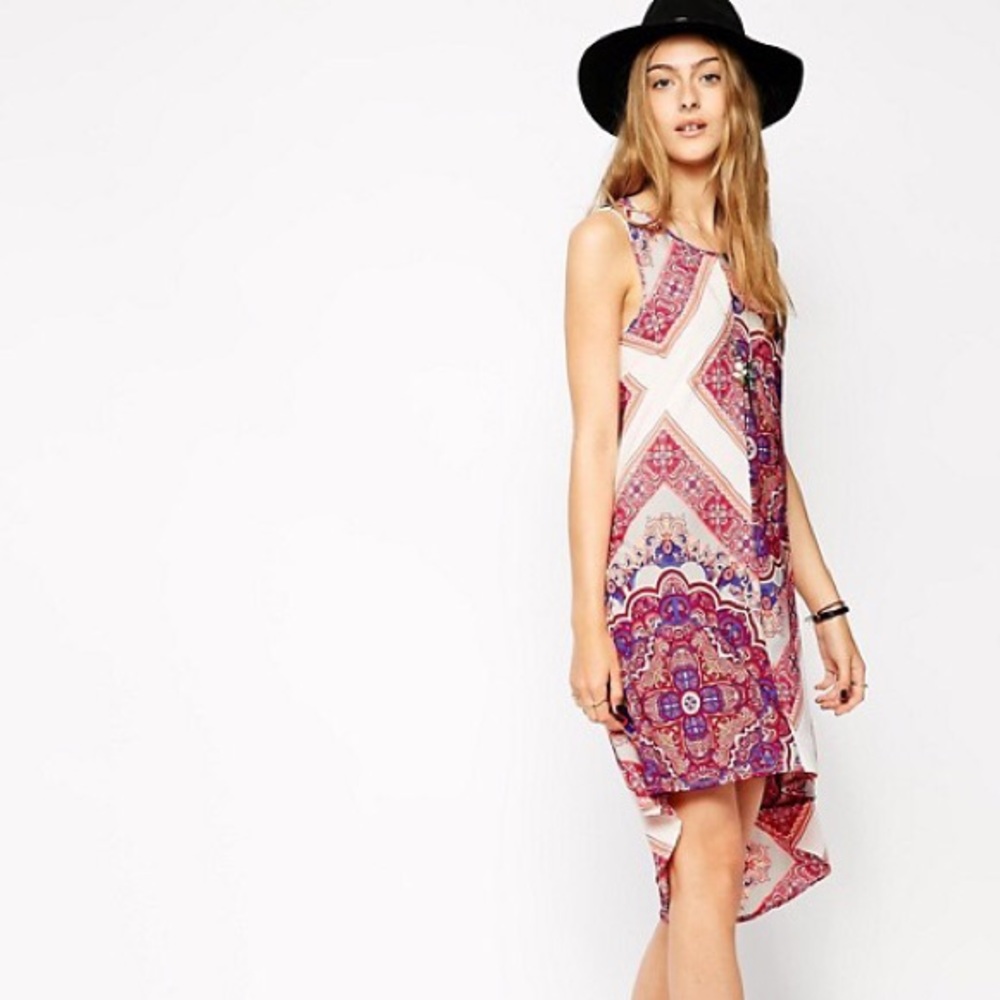 Vero Moda Amsterdam Scarf Print Dress